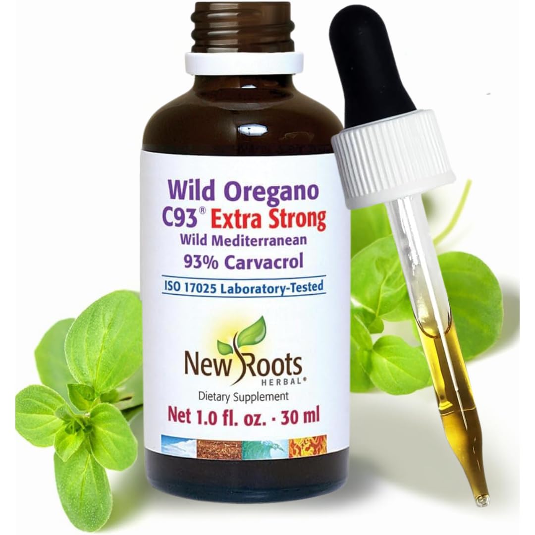 Amazon.com: NEW ROOTS HERBAL Wild Oregano Oil Drops | Extra Strong